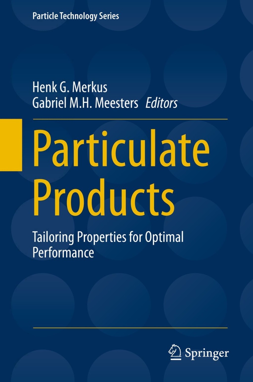 Particulate Products Tailoring Properties for Optimal Performance 