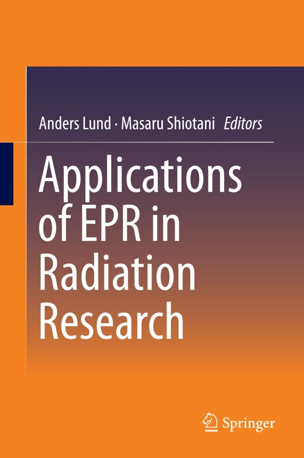 Applications of EPR in Radiation Research 
