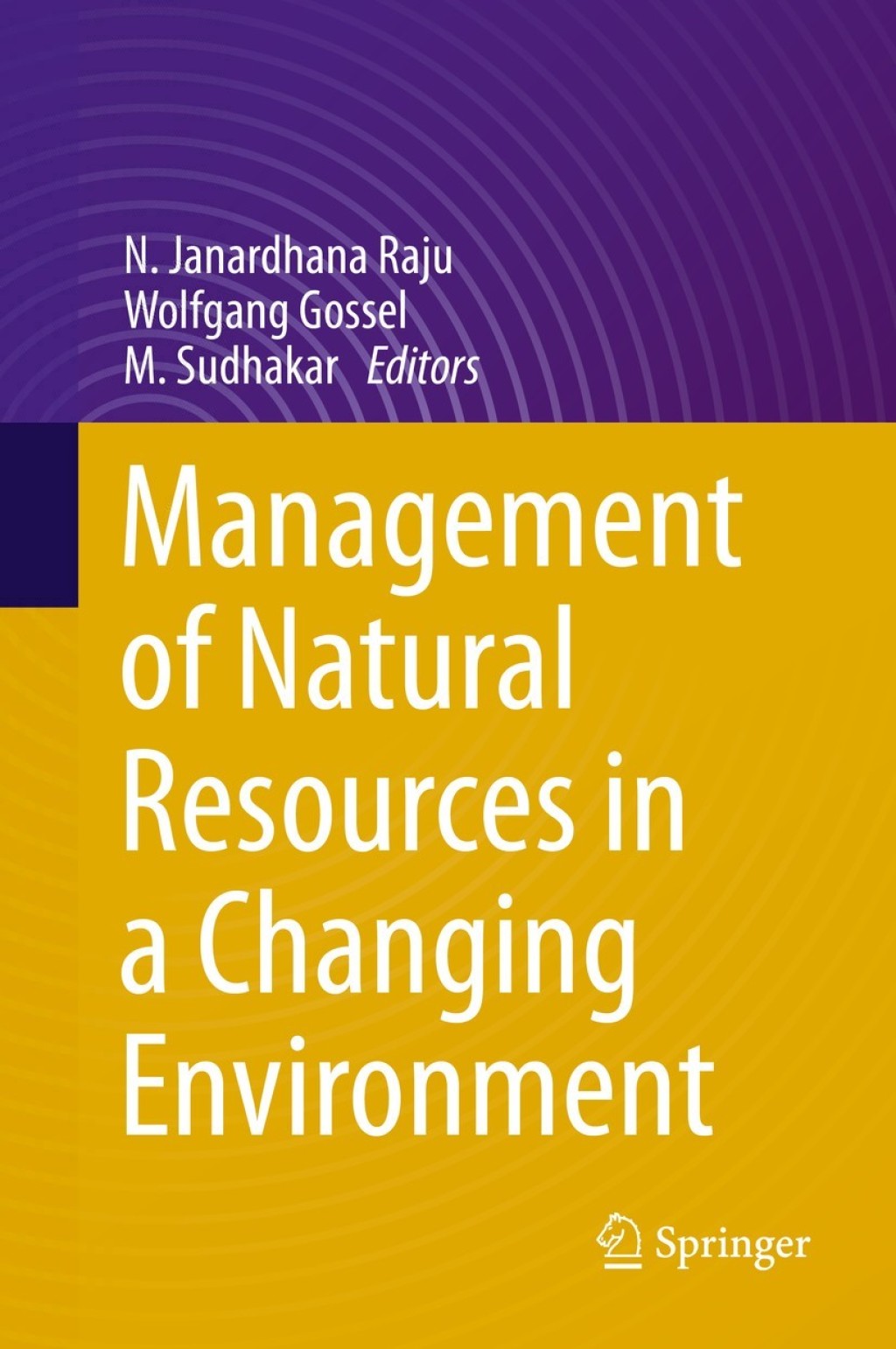Management of Natural Resources in a Changing Environment 