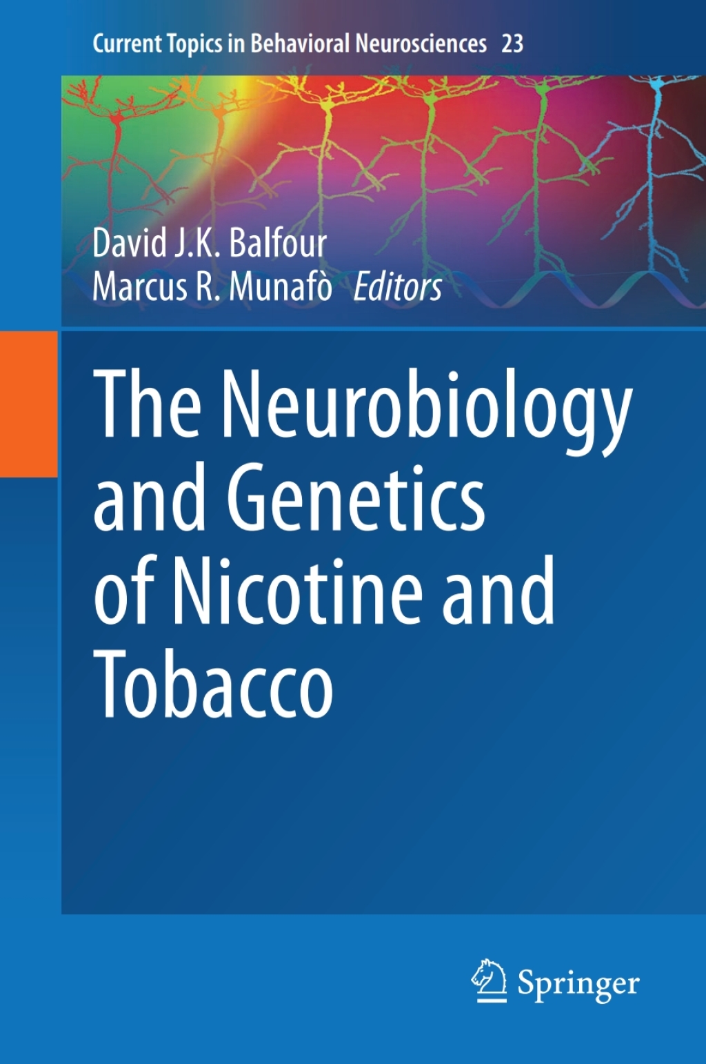 The Neurobiology and Genetics of Nicotine and Tobacco 