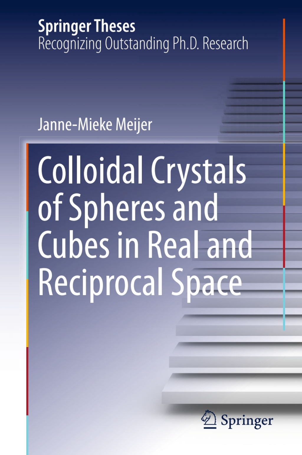 Colloidal Crystals of Spheres and Cubes in Real and Reciprocal Space 