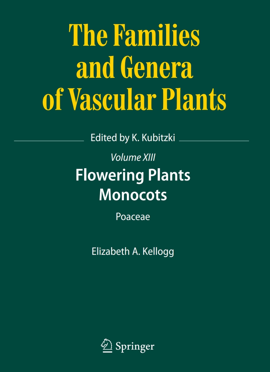 Flowering Plants. Monocots Poaceae 