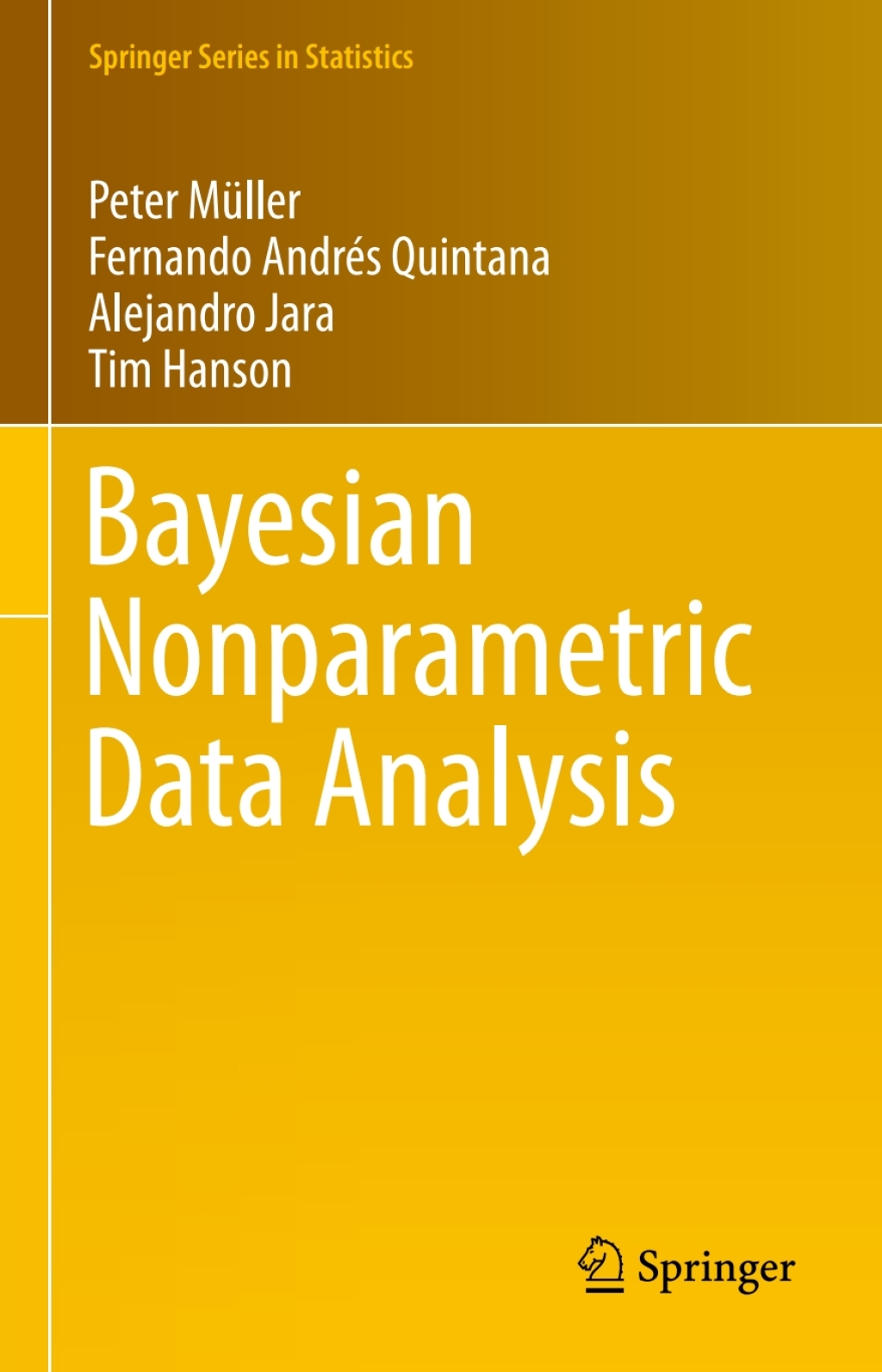 Bayesian Nonparametric Data Analysis 