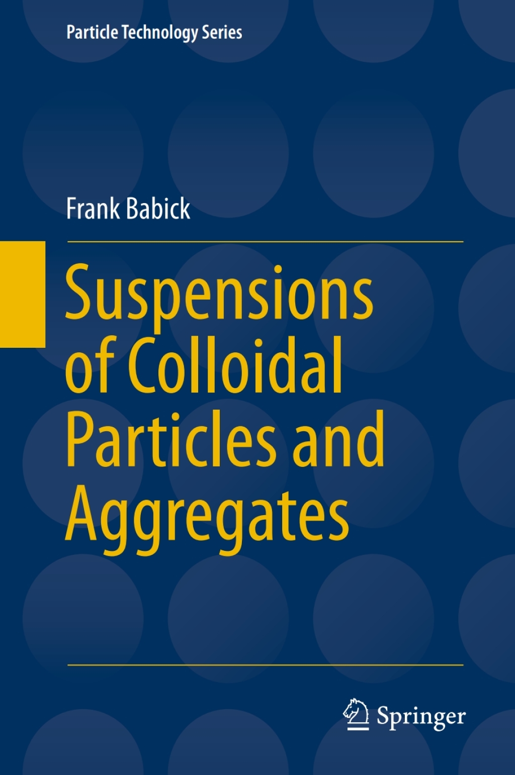 Suspensions of Colloidal Particles and Aggregates 