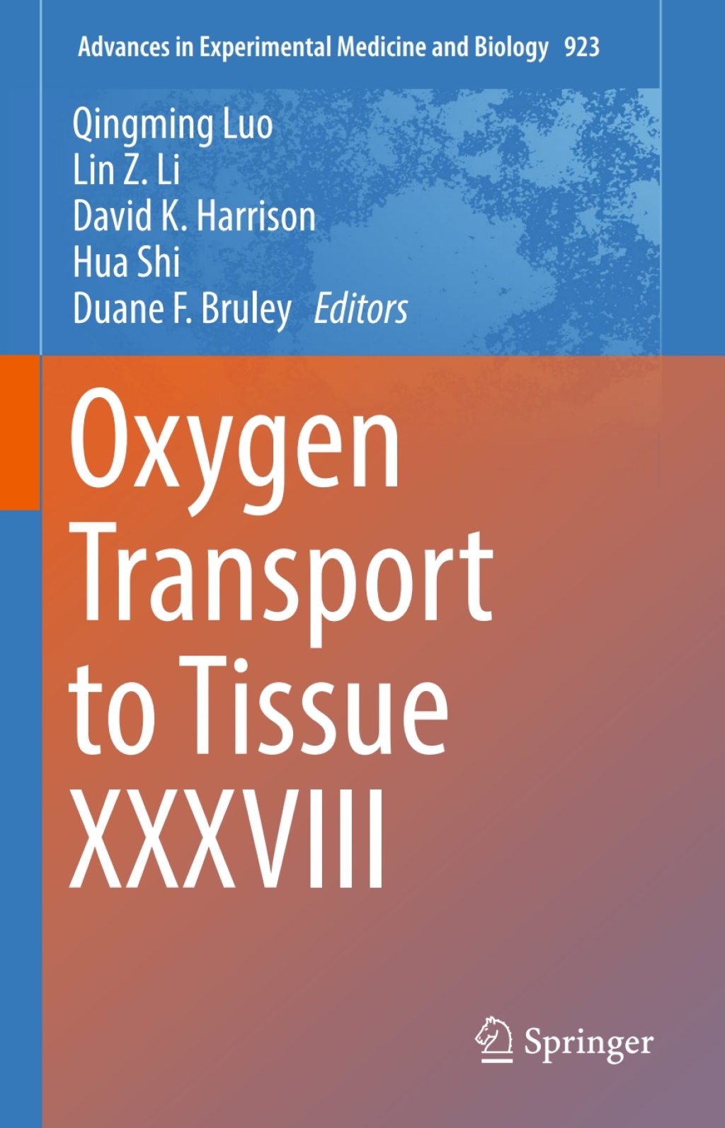 Oxygen Transport to Tissue XXXVIII 