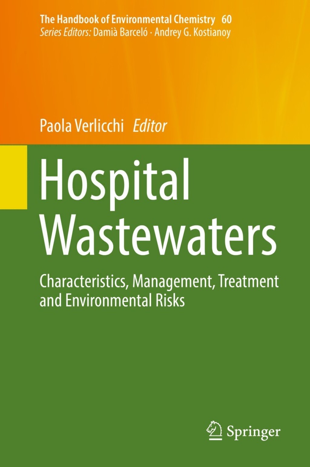 Hospital Wastewaters Characteristics, Management, Treatment and Environmental Risks 