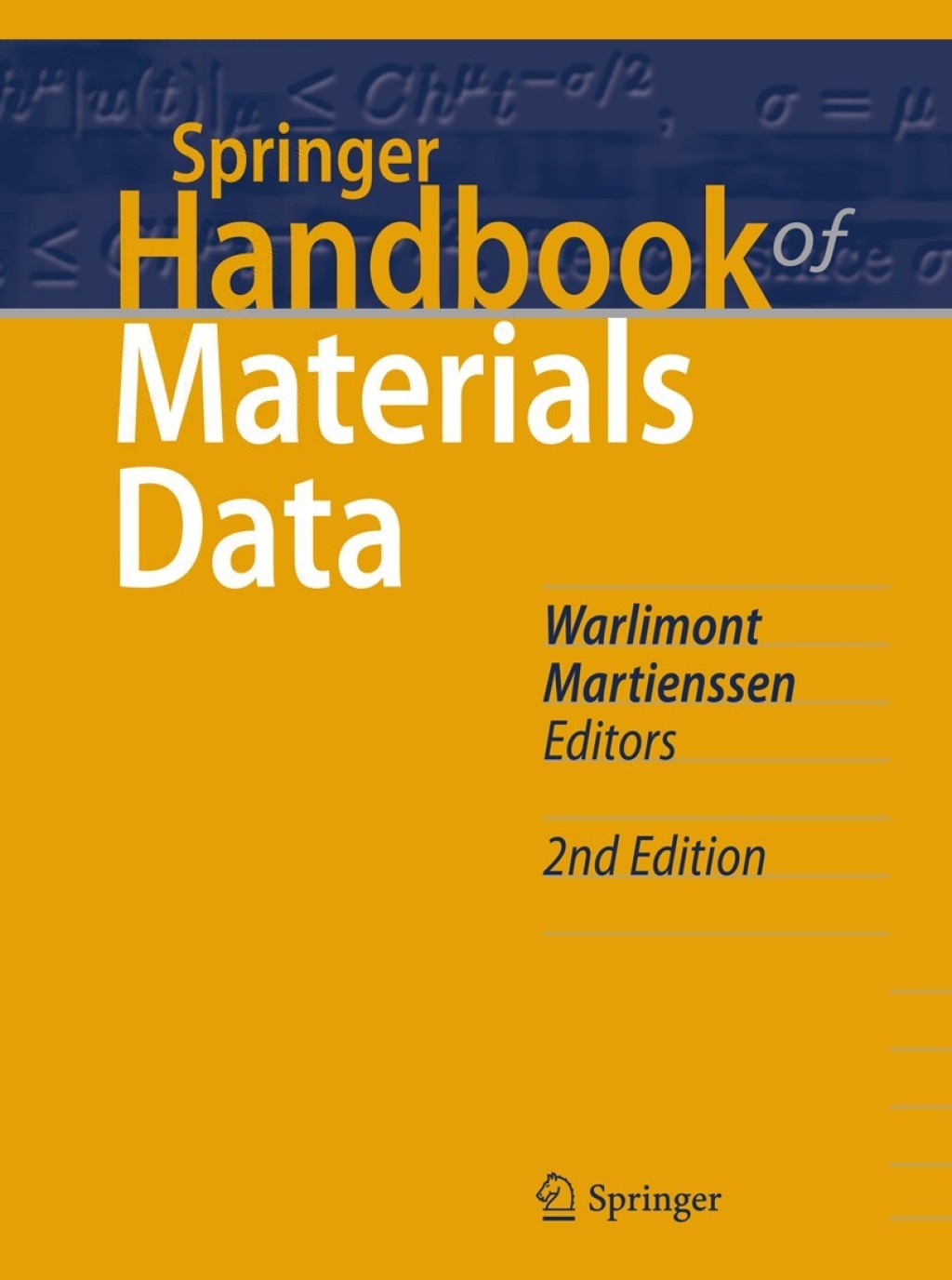 Springer Handbook of Materials Data 2nd Edition