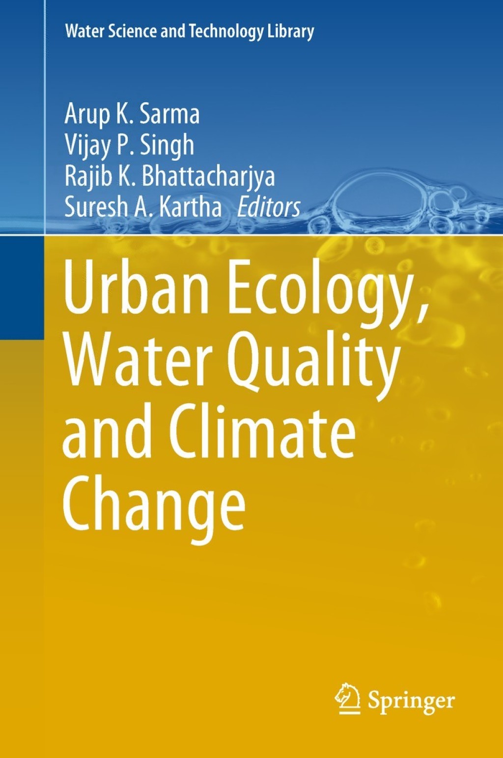 Urban Ecology, Water Quality and Climate Change 