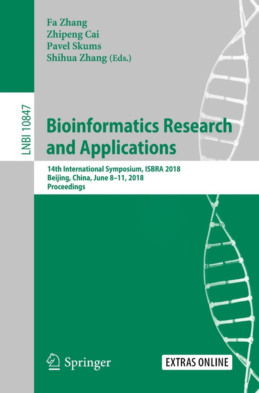 Bioinformatics Research and Applications 14th International Symposium, ISBRA 2018, Beijing, China, June 8-11, 2018, Proceedings 