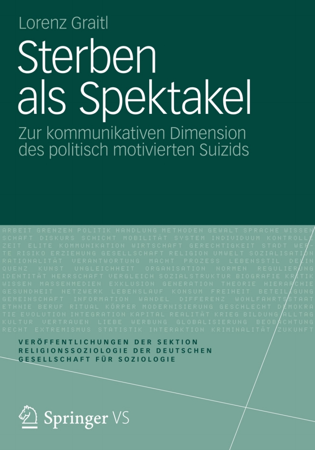 Sterben als Spektakel Zur kommunikativen Dimension des politisch motivierten Suizids 