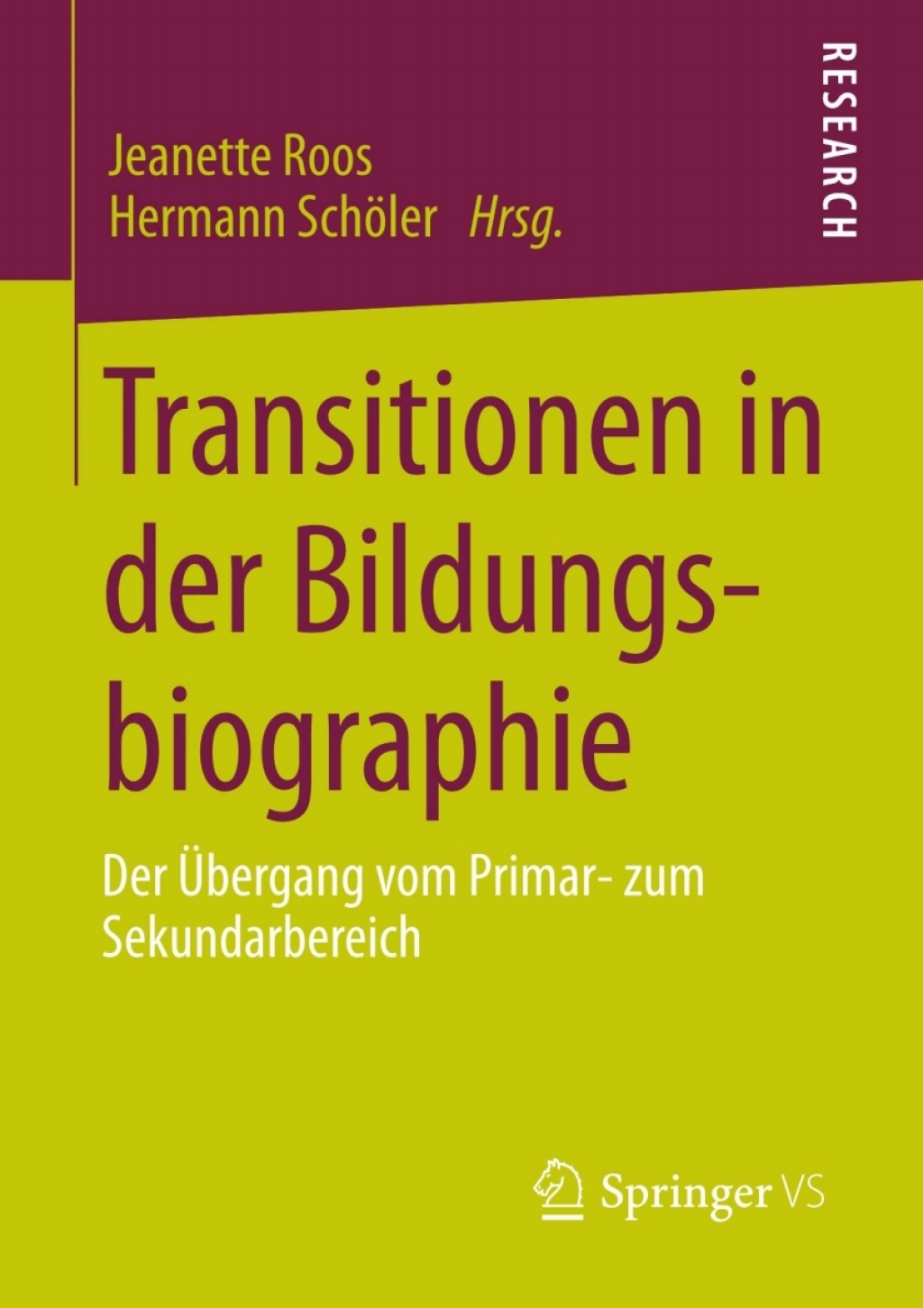 Transitionen in der Bildungsbiographie Der ÃƒÅ“bergang vom Primar- zum Sekundarbereich 