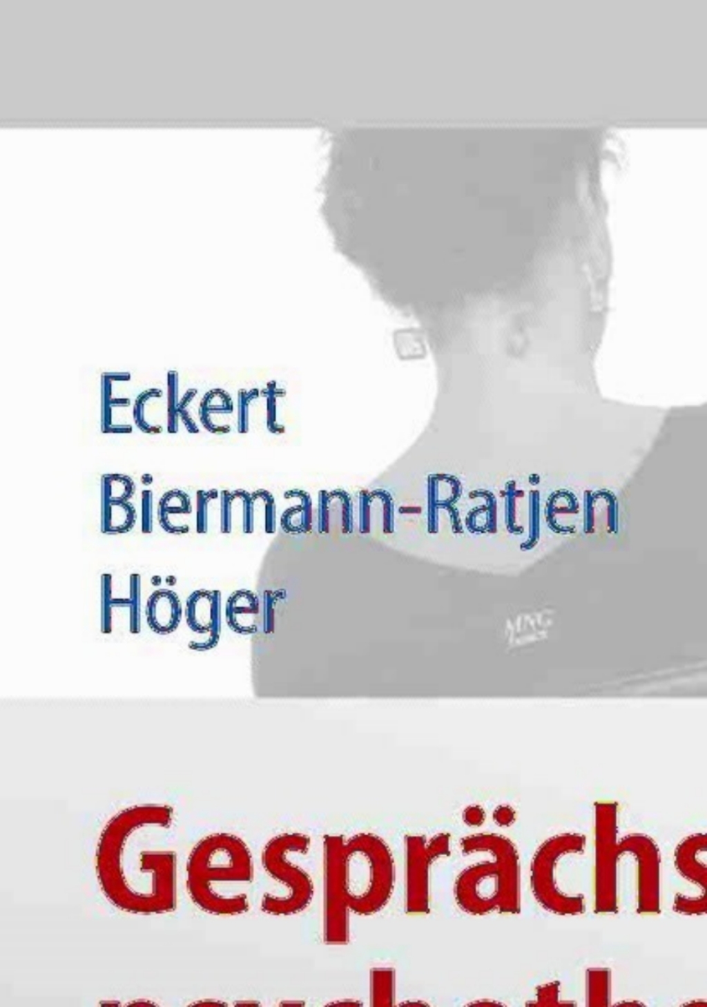 GesprÃƒÂ¤chspsychotherapie Lehrbuch fÃƒÂ¼r die Praxis 1st Edition