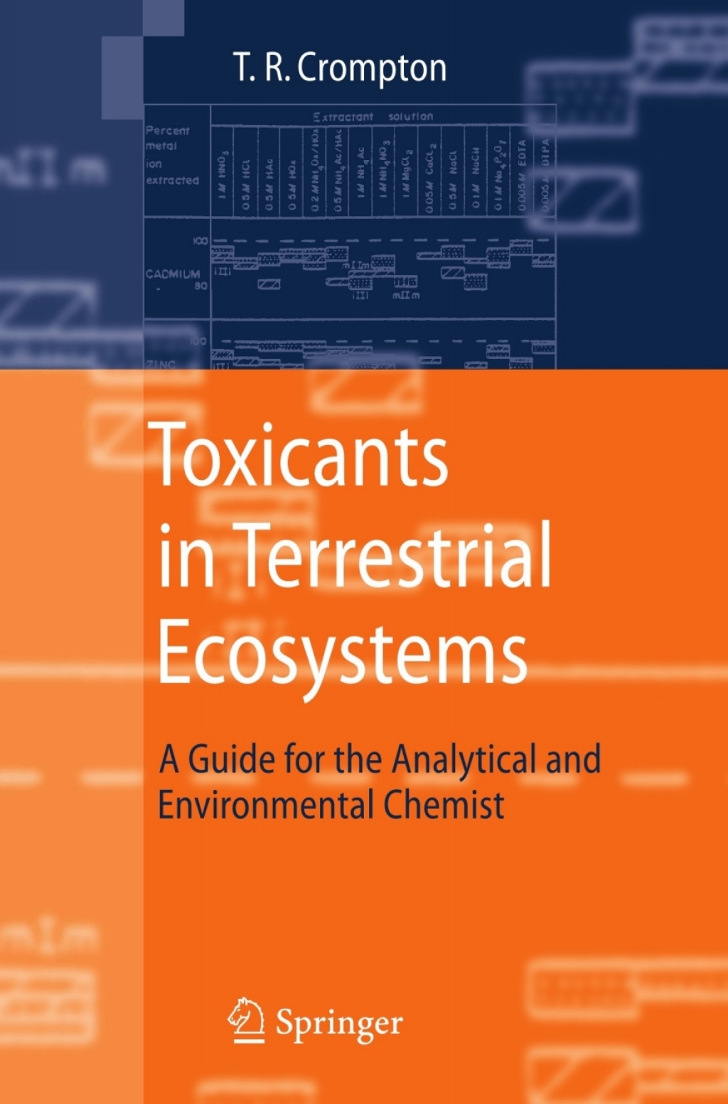 Toxicants in Terrestrial Ecosystems A Guide for the Analytical and Environmental Chemist 