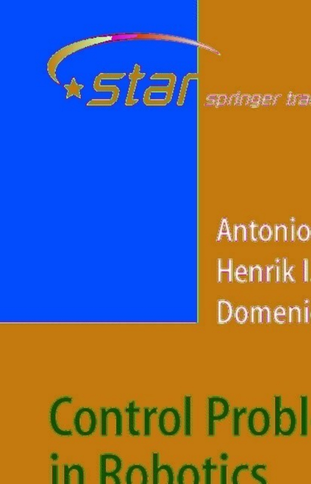 Control Problems in Robotics 1st Edition