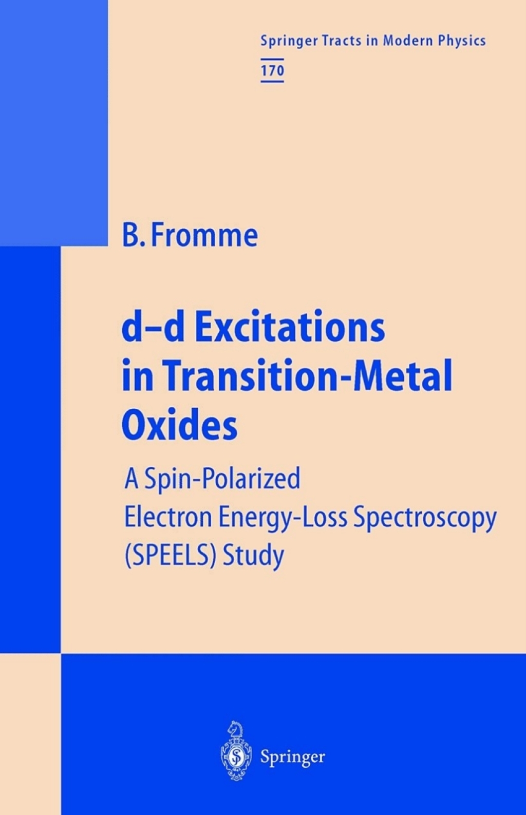 d-d Excitations in Transition-Metal Oxides A Spin-Polarized Electron Energy-Loss Spectroscopy (SPEELS) Study 