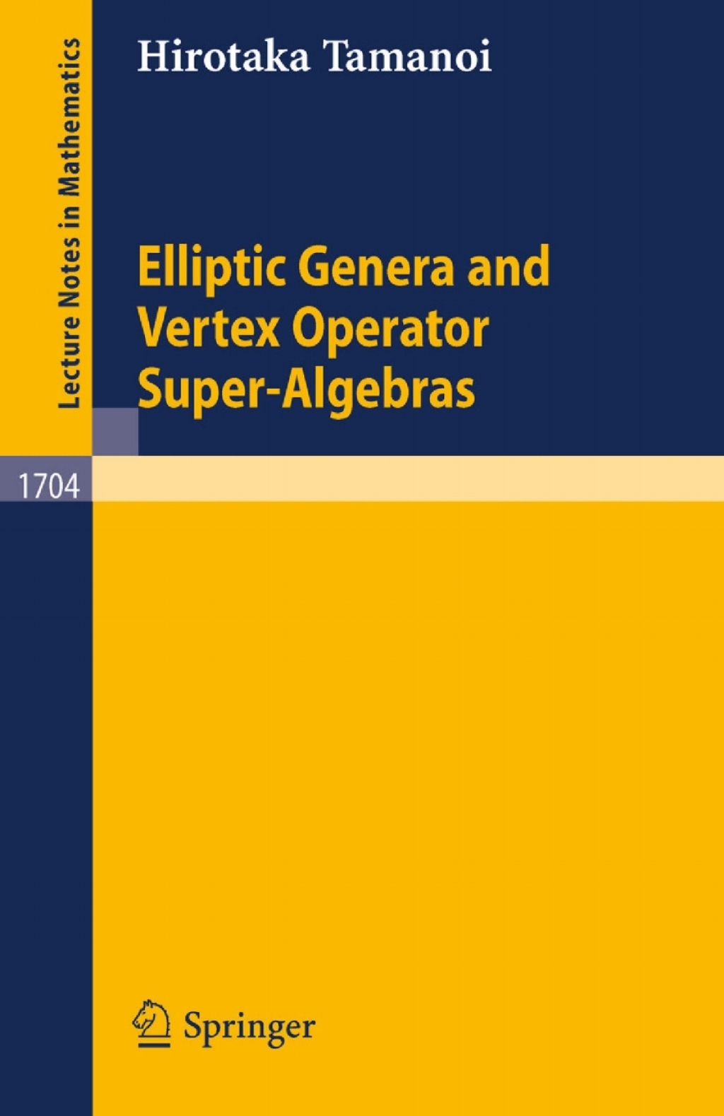 Elliptic Genera and Vertex Operator Super-Algebras 