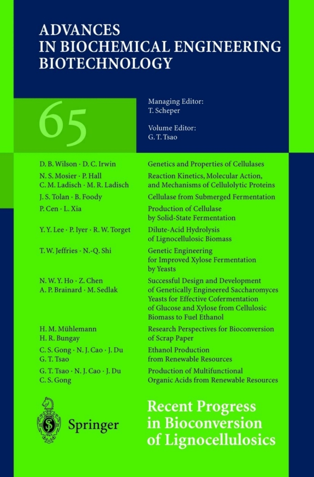 Recent Progress in Bioconversion of Lignocellulosics 1st Edition