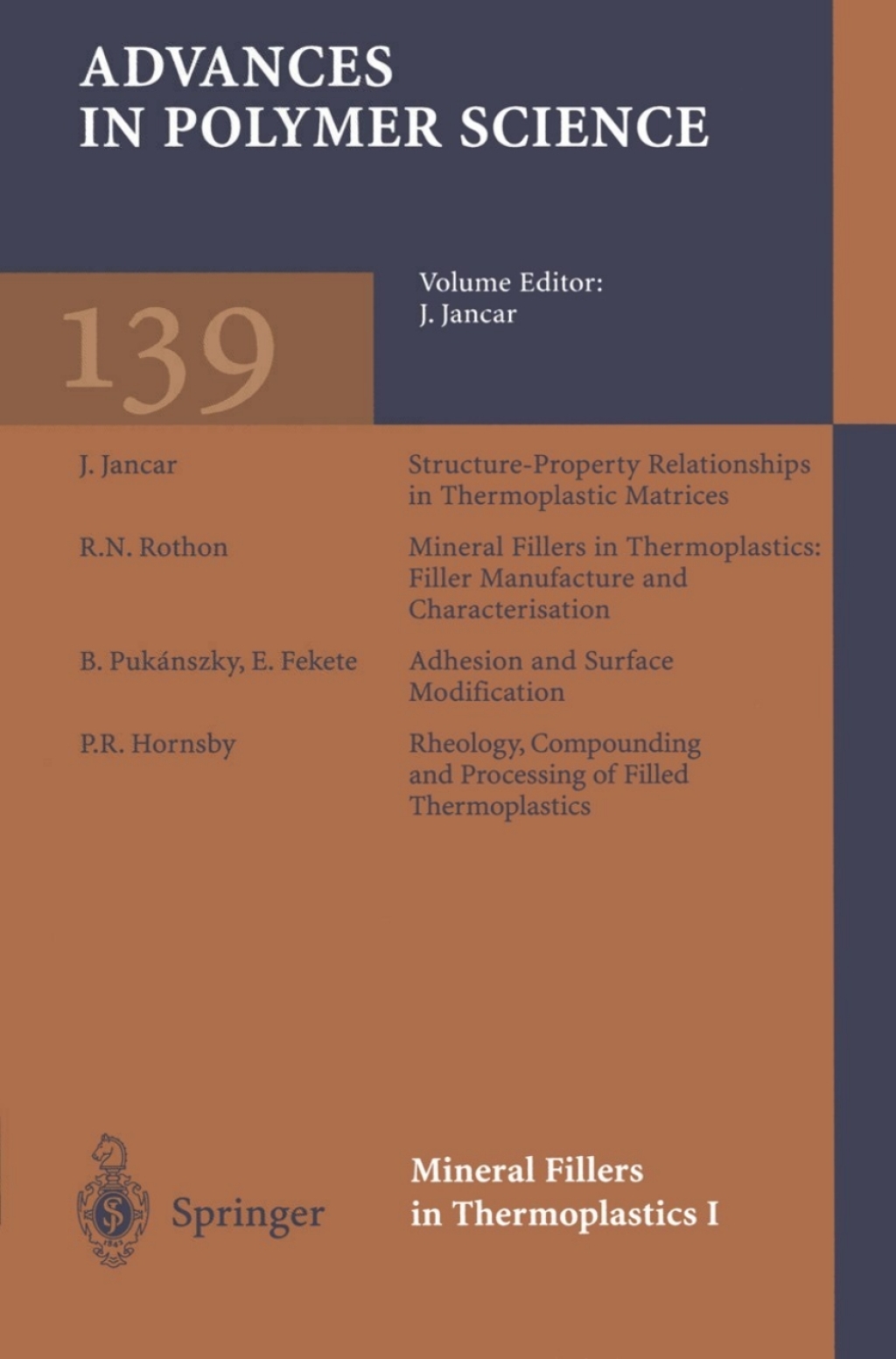 Mineral Fillers in Thermoplastics I Raw Materials and Processing 1st Edition