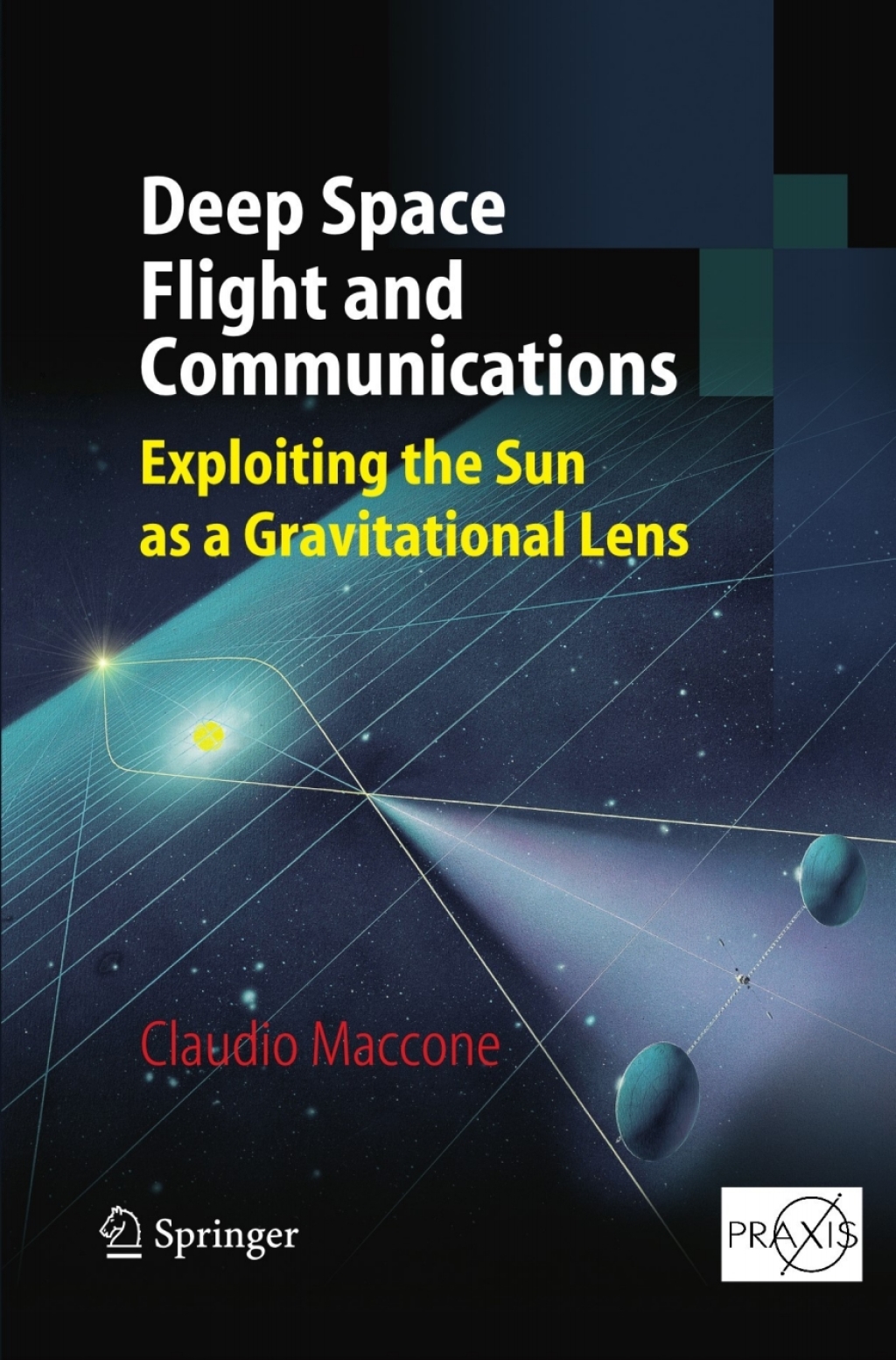 Deep Space Flight and Communications Exploiting the Sun as a Gravitational Lens 