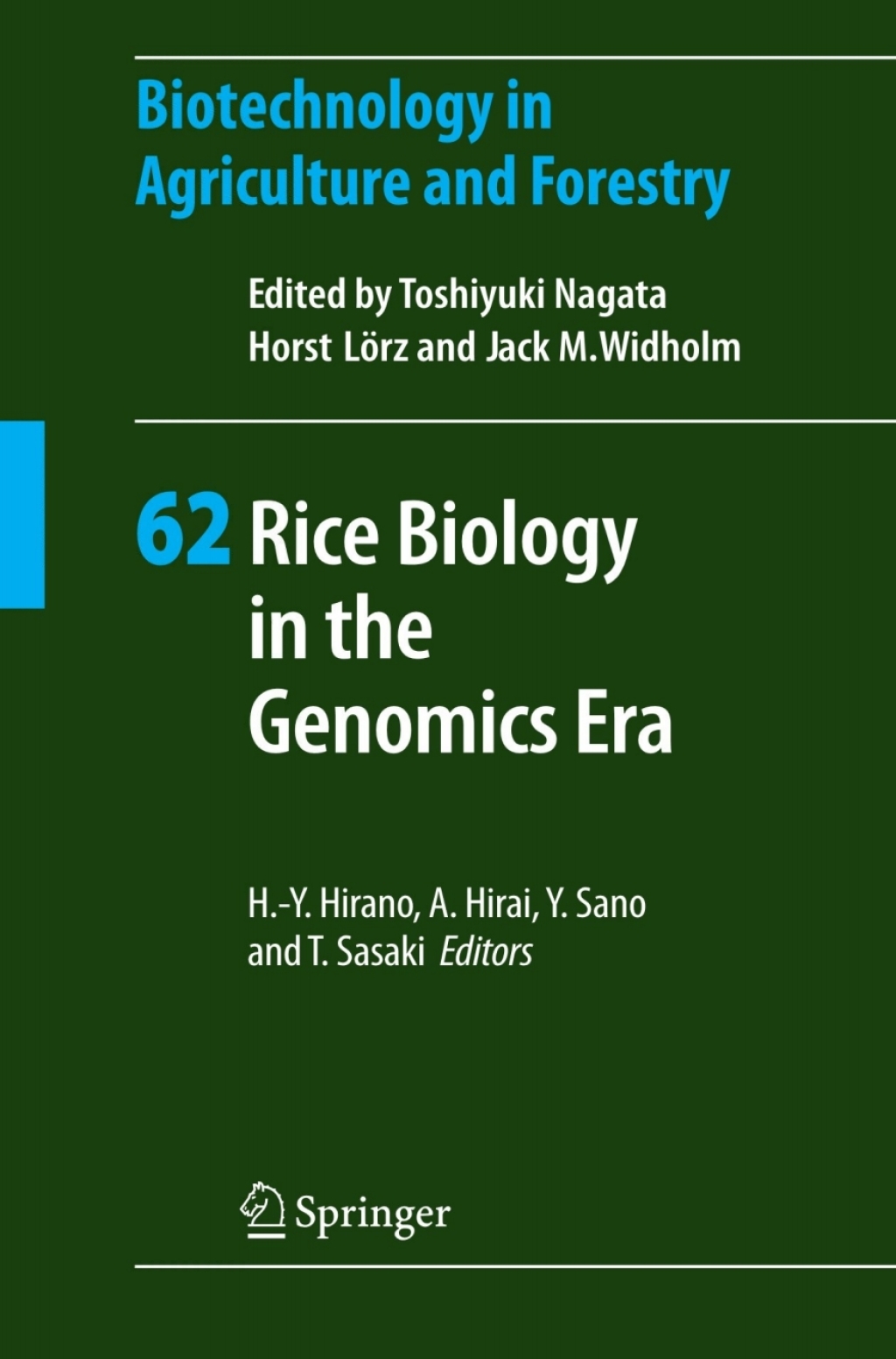 Rice Biology in the Genomics Era 1st Edition