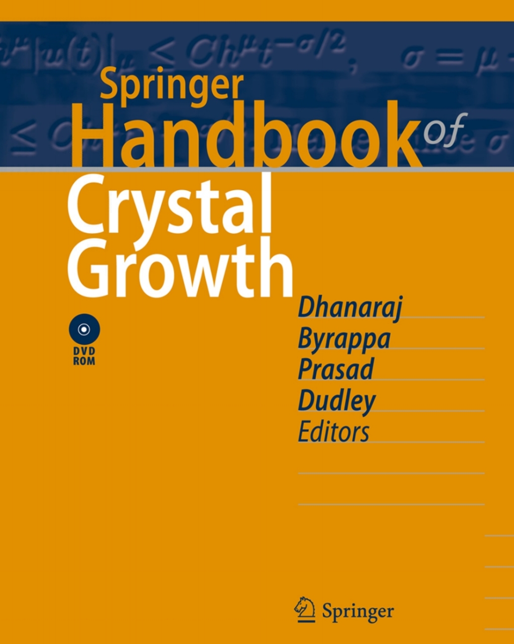 Springer Handbook of Crystal Growth 