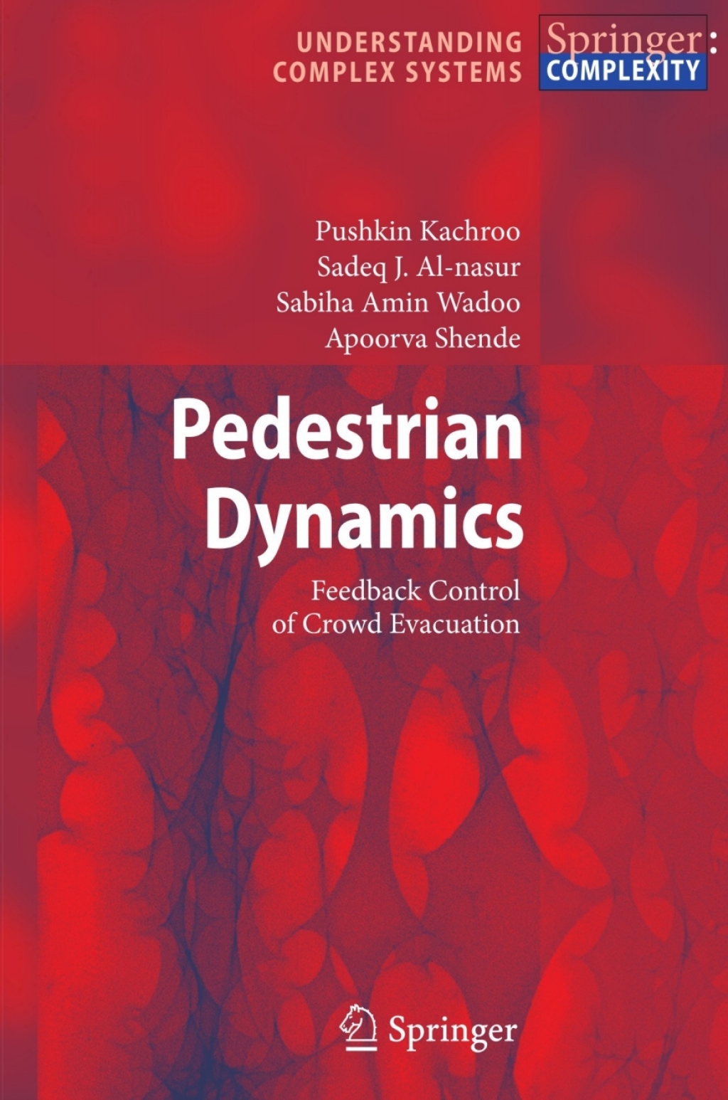 Pedestrian Dynamics Feedback Control of Crowd Evacuation 