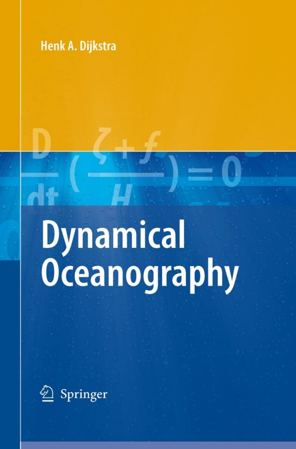 Dynamical Oceanography 