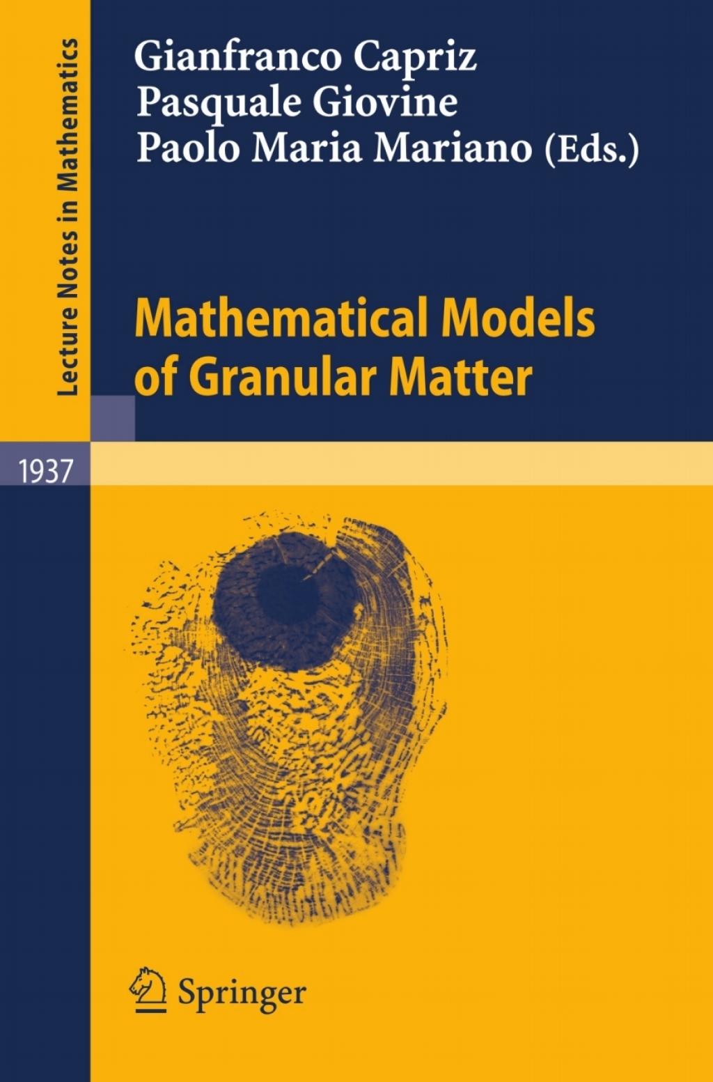 Mathematical Models of Granular Matter 1st Edition