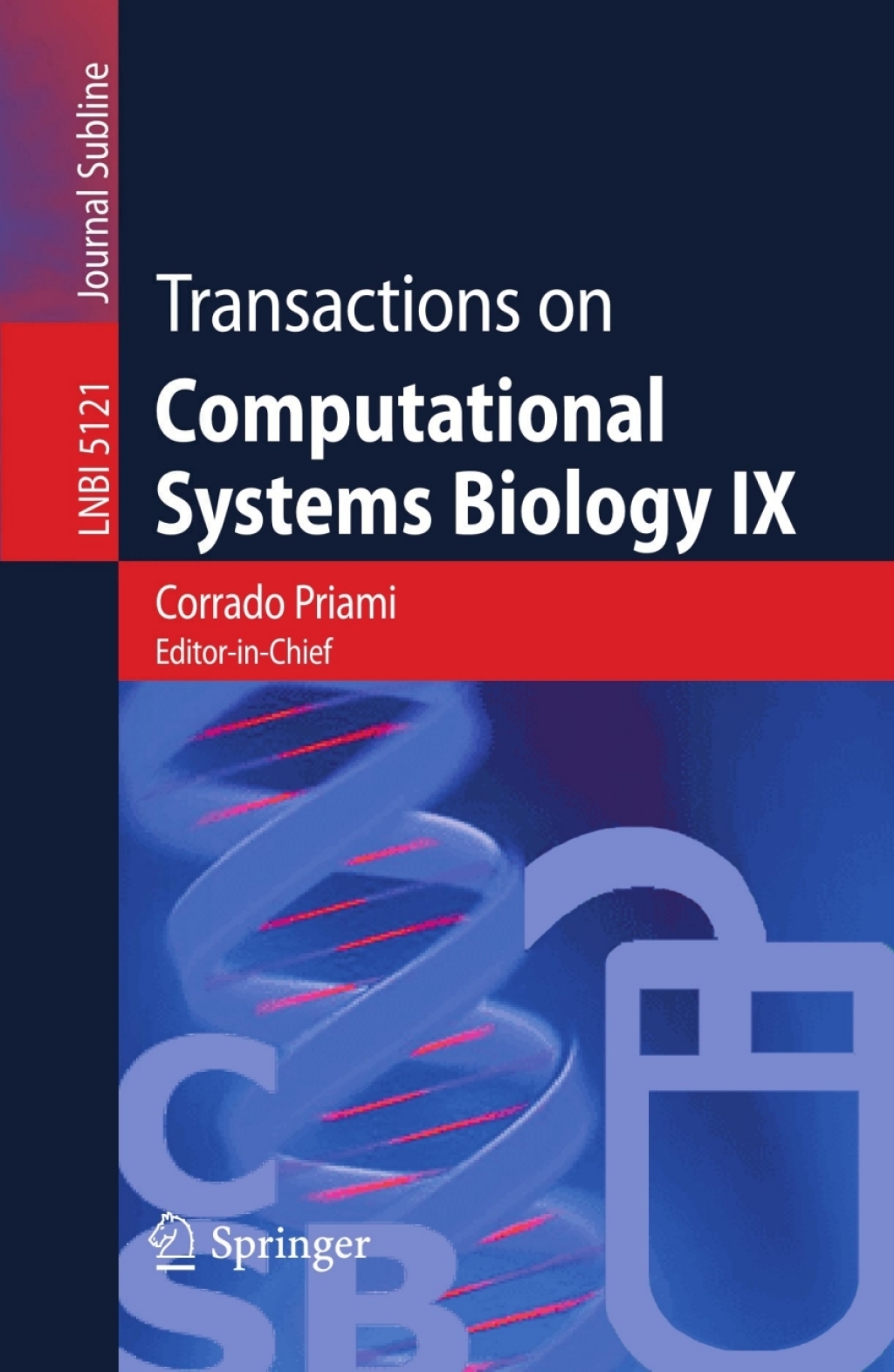 Transactions on Computational Systems Biology IX 1st Edition