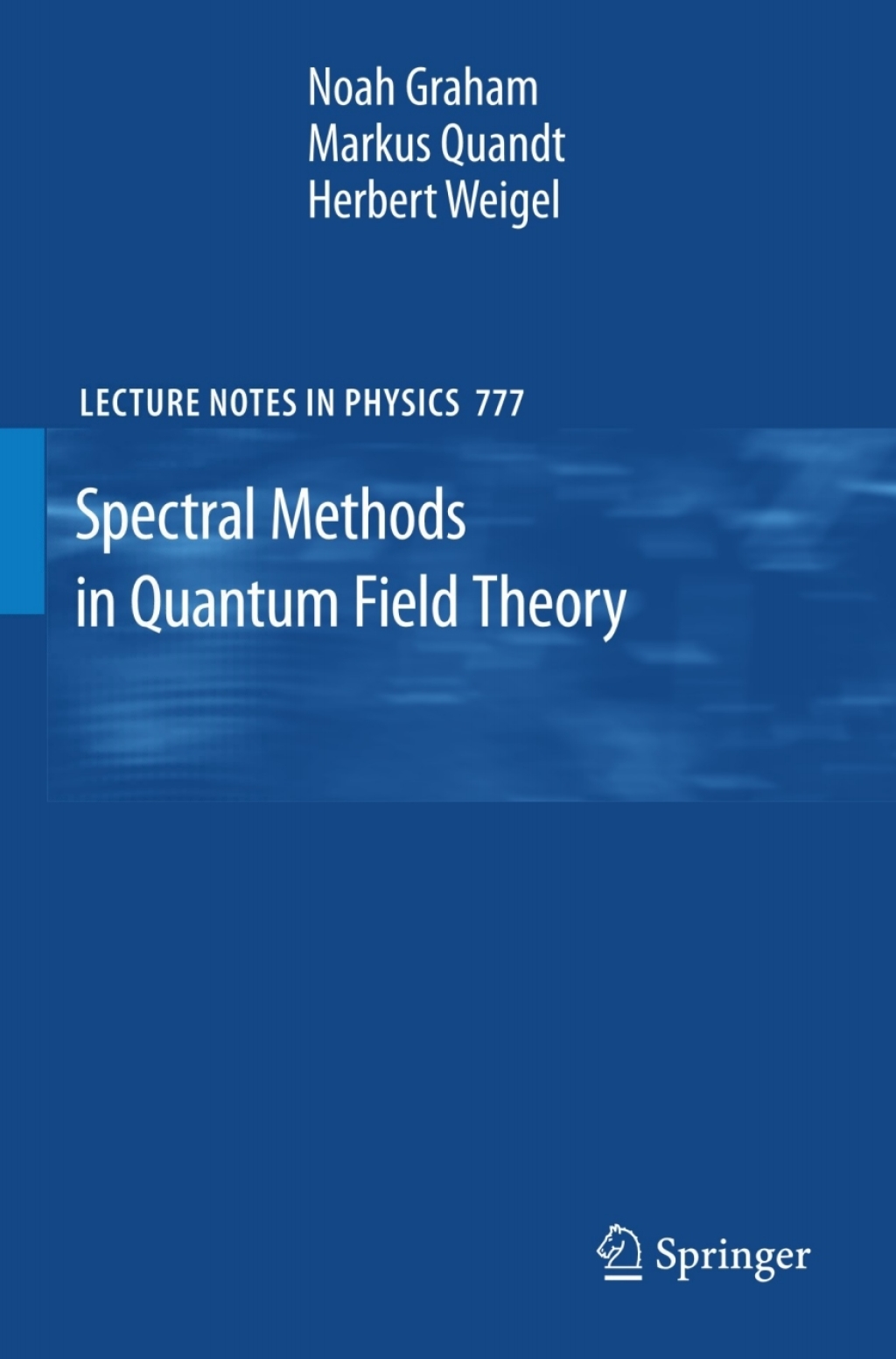 Spectral Methods in Quantum Field Theory 