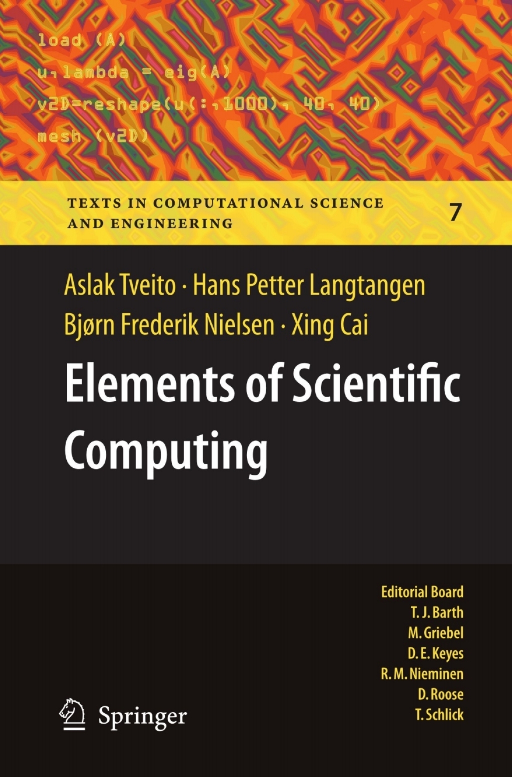 Elements of Scientific Computing 
