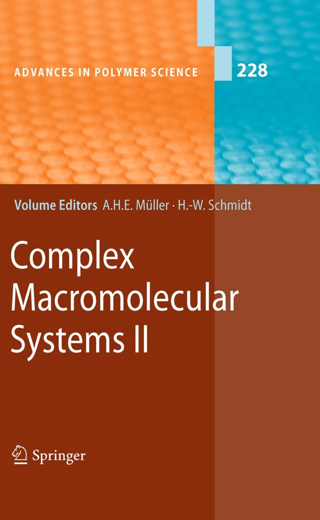 Complex Macromolecular Systems II 1st Edition