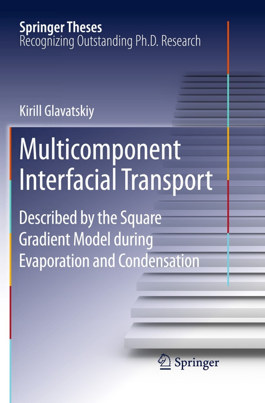 Multicomponent Interfacial Transport Described by the Square Gradient Model during Evaporation and Condensation 