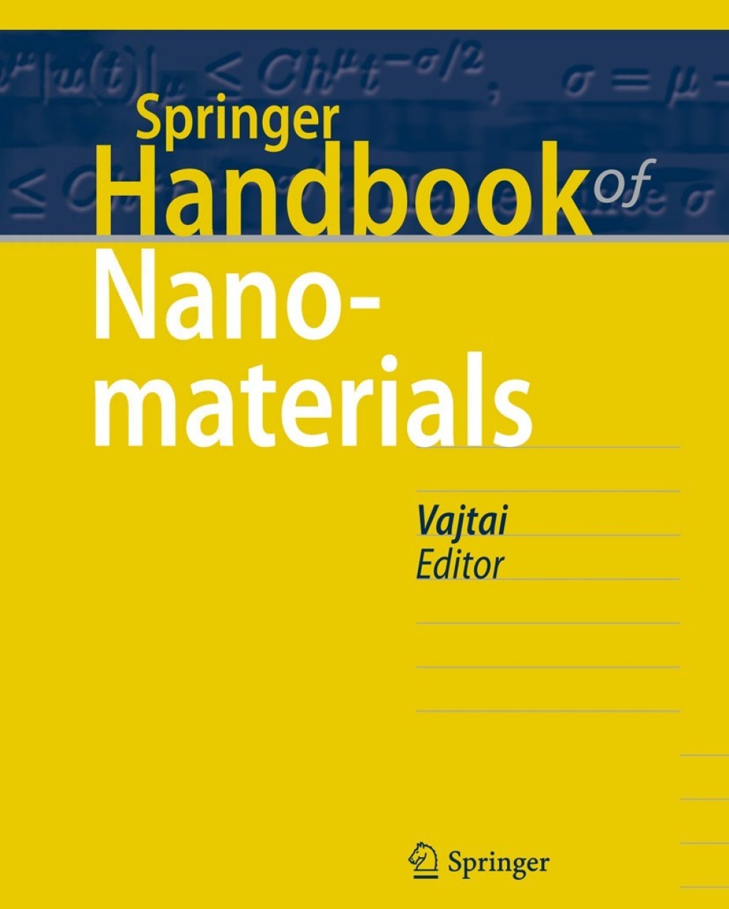 Springer Handbook of Nanomaterials 