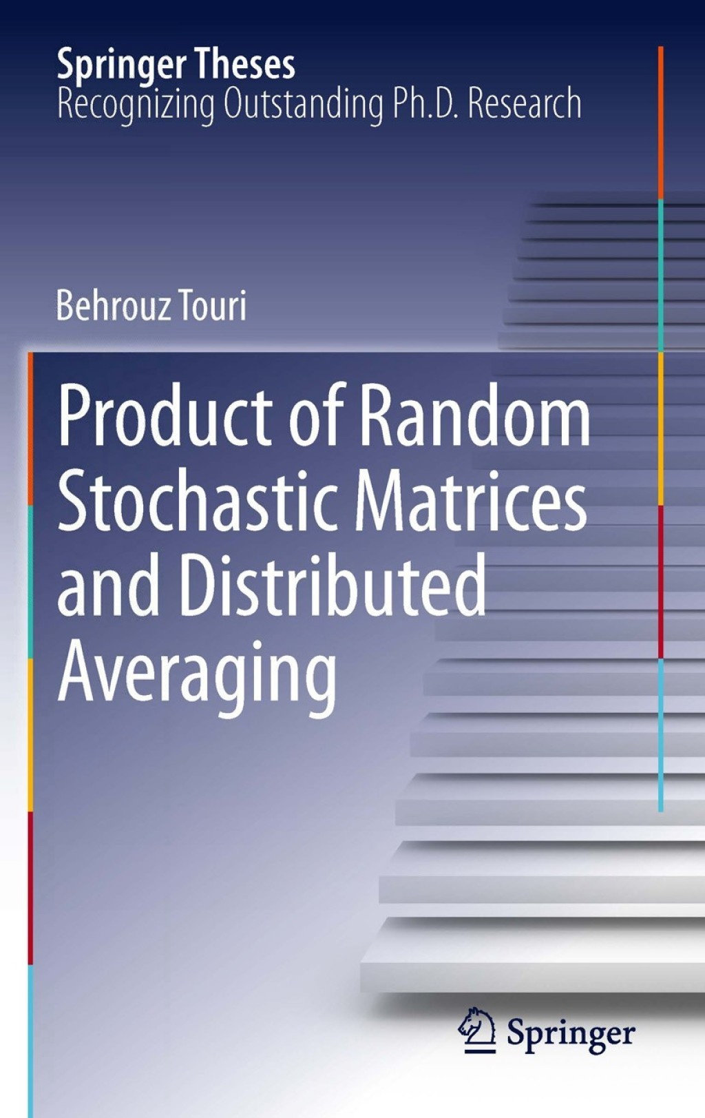 Product of Random Stochastic Matrices and Distributed Averaging 