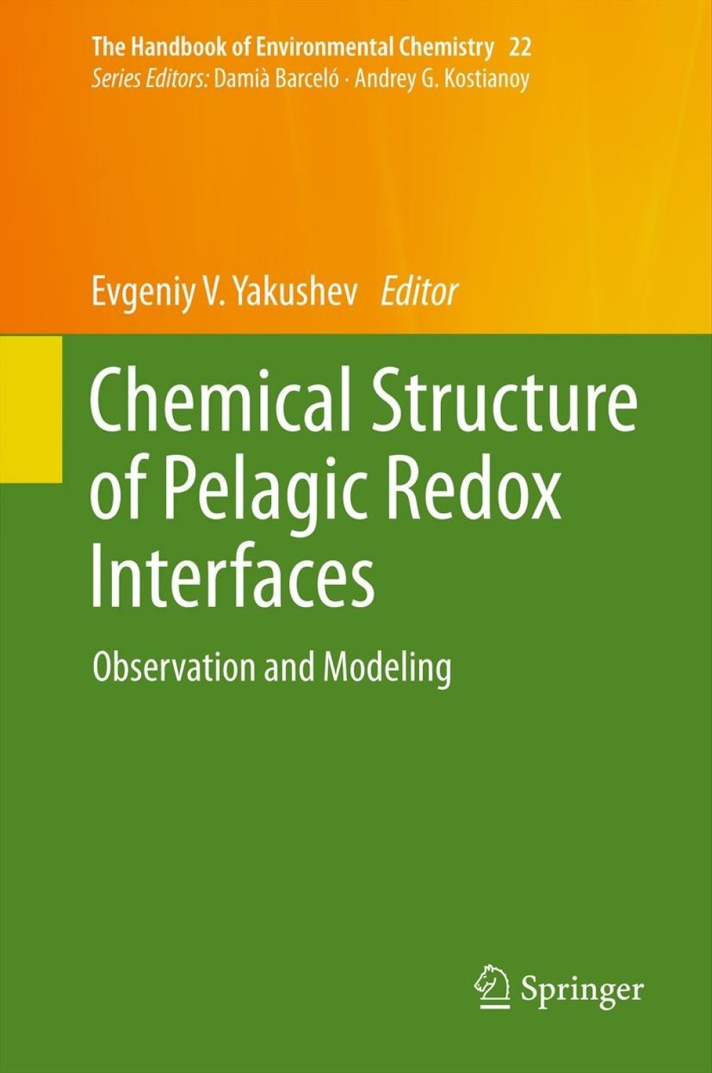 Chemical Structure of Pelagic Redox Interfaces Observation and Modeling