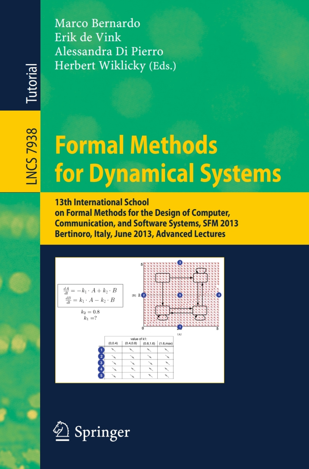Formal Methods for Dynamical Systems 13th International School on Formal Methods for the Design of Computer, Communication, and Software Systems, SFM 2013, Bertinoro, Italy, June 17-22, 2013. Advanced Lectures 