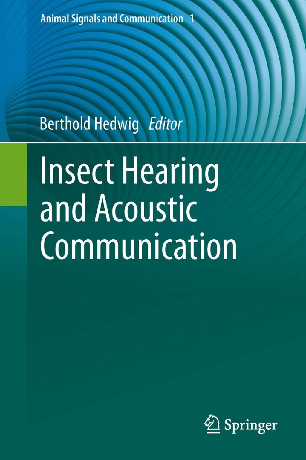 Insect Hearing and Acoustic Communication 