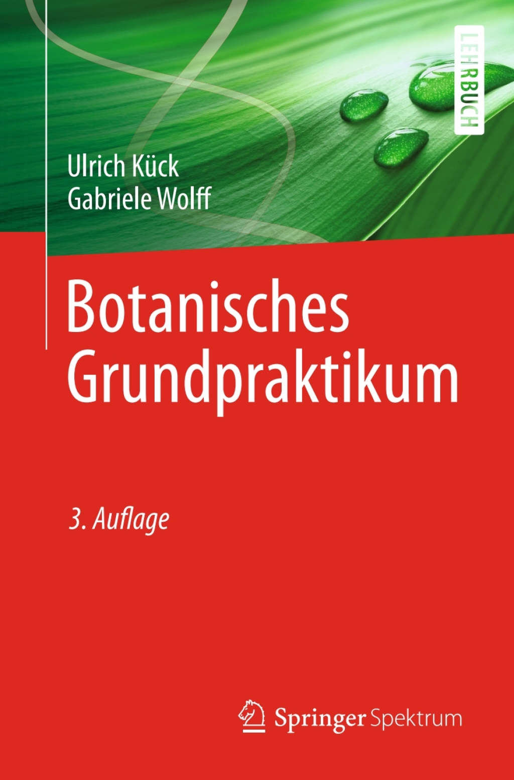 Botanisches Grundpraktikum 3rd Edition