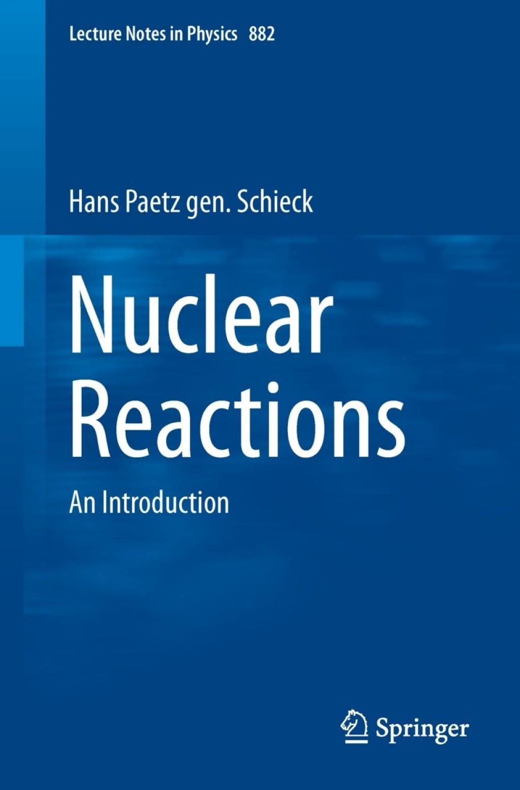 Nuclear Reactions An Introduction 