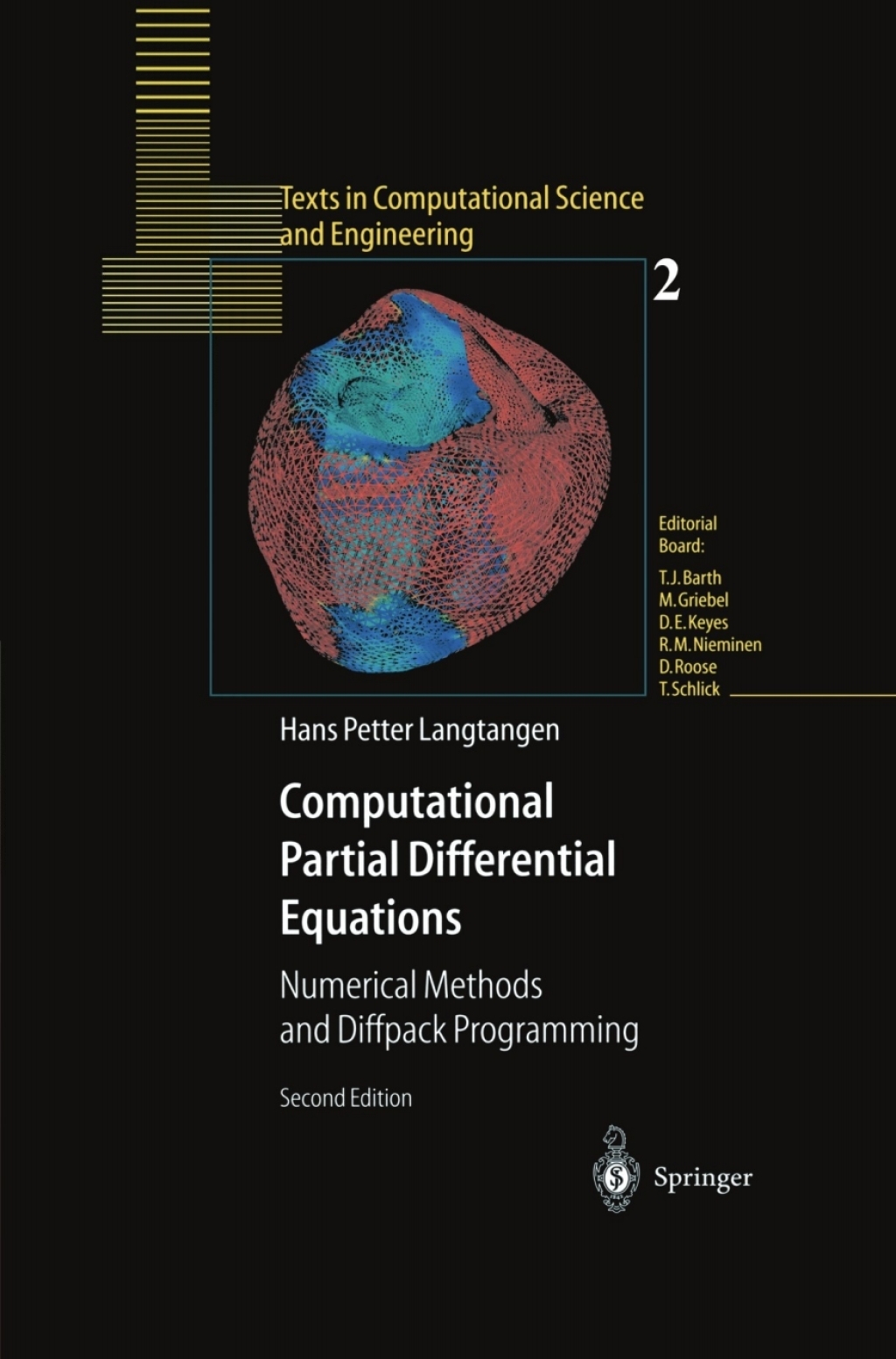 Computational Partial Differential Equations Numerical Methods and Diffpack Programming 2nd Edition