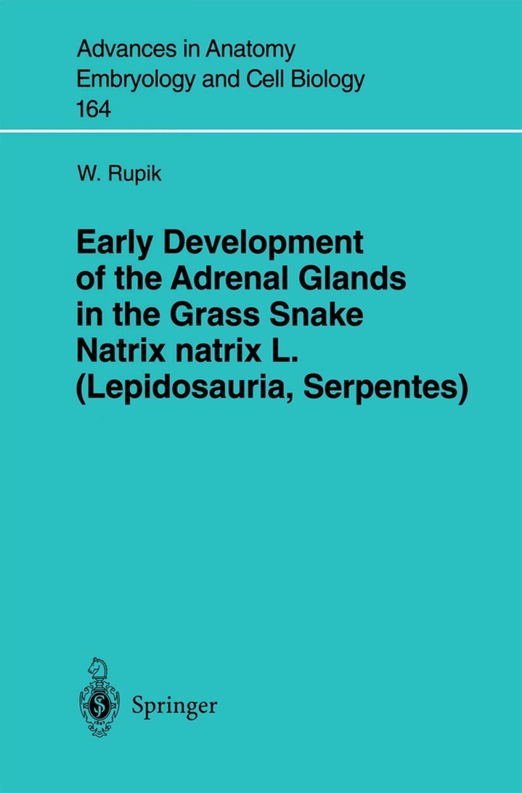 Early Development of the Adrenal Glands in the Grass Snake Natrix natrix L. (Lepidosauria, Serpentes) 