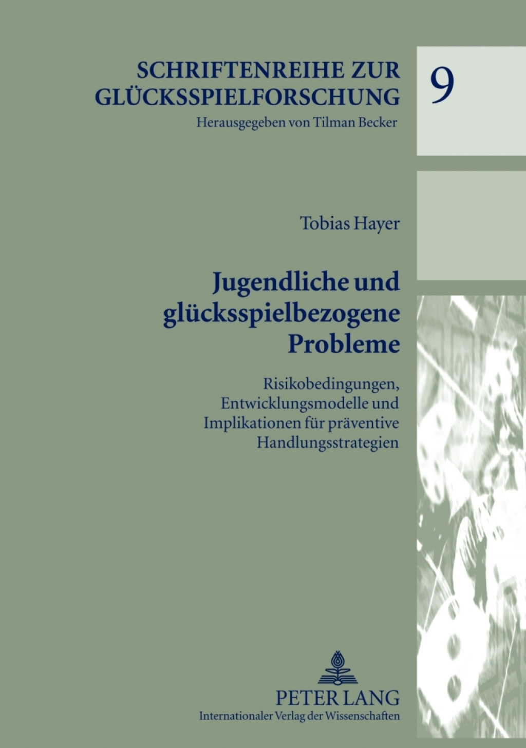 Jugendliche und gluecksspielbezogene Probleme Risikobedingungen, Entwicklungsmodelle und Implikationen fuer praeventive Handlungsstrategien 1st Edition