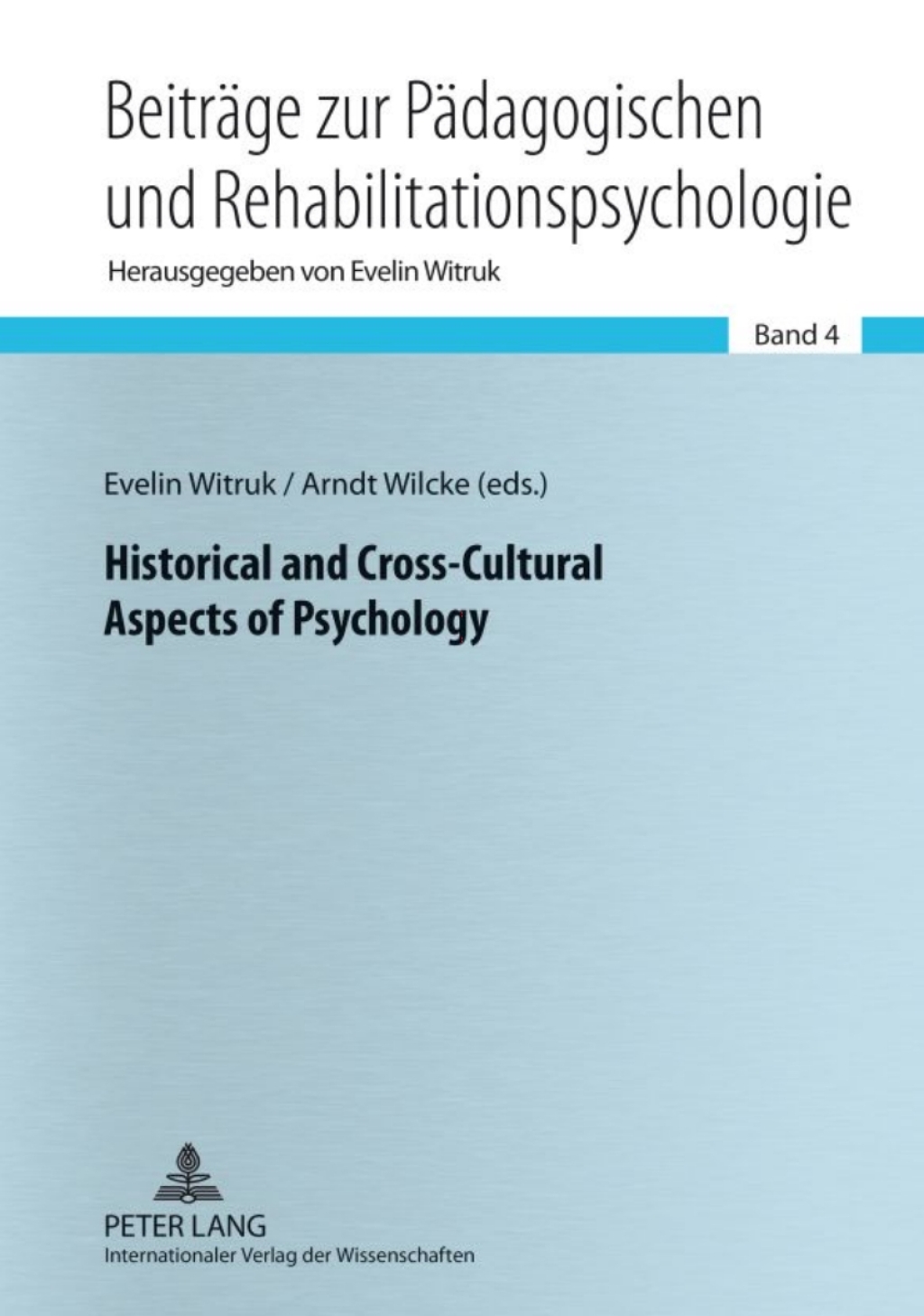 Historical and Cross-Cultural Aspects of Psychology 1st Edition