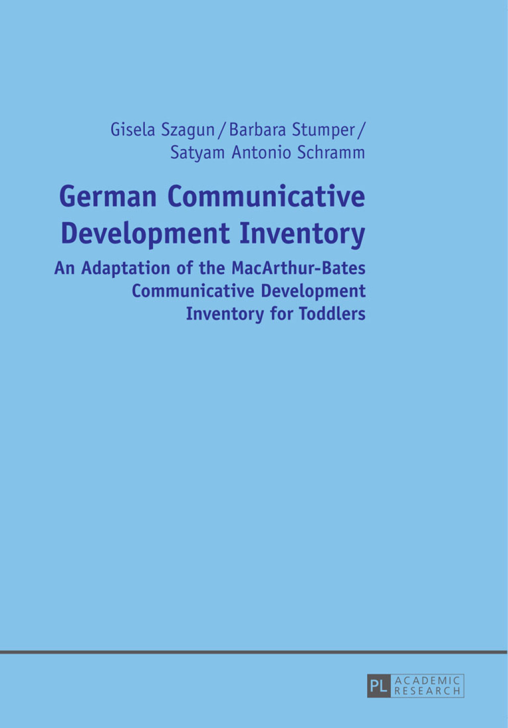 German Communicative Development Inventory 1st Edition