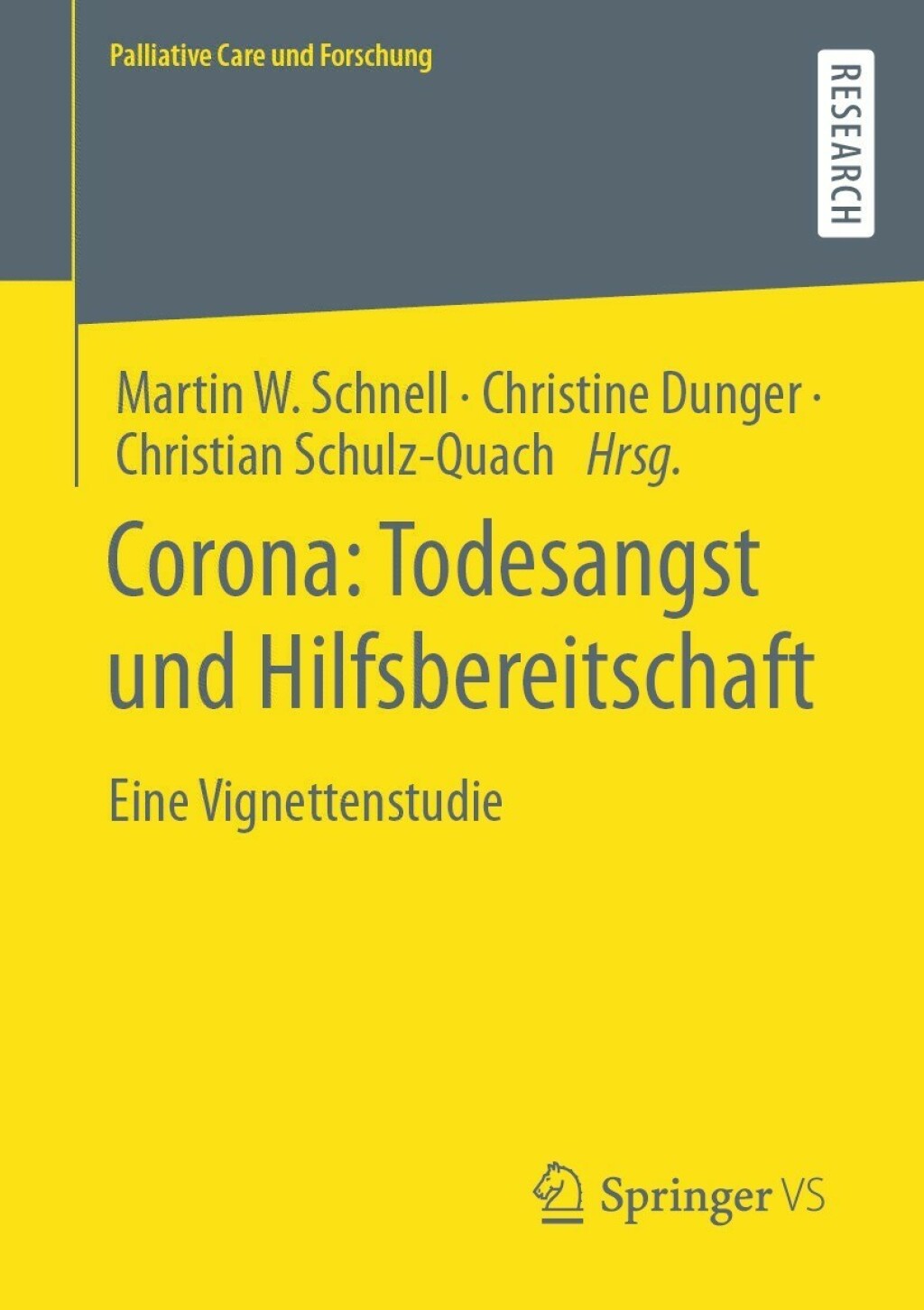 Corona: Todesangst und Hilfsbereitschaft Eine Vignettenstudie 