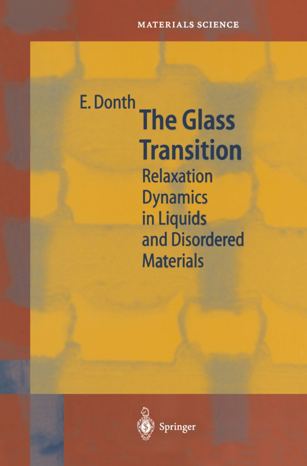 The Glass Transition Relaxation Dynamics in Liquids and Disordered Materials 