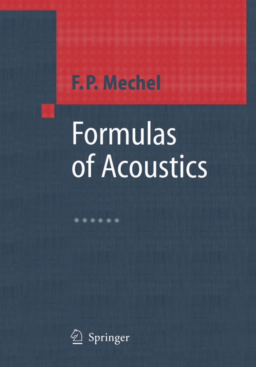 Formulas of Acoustics 