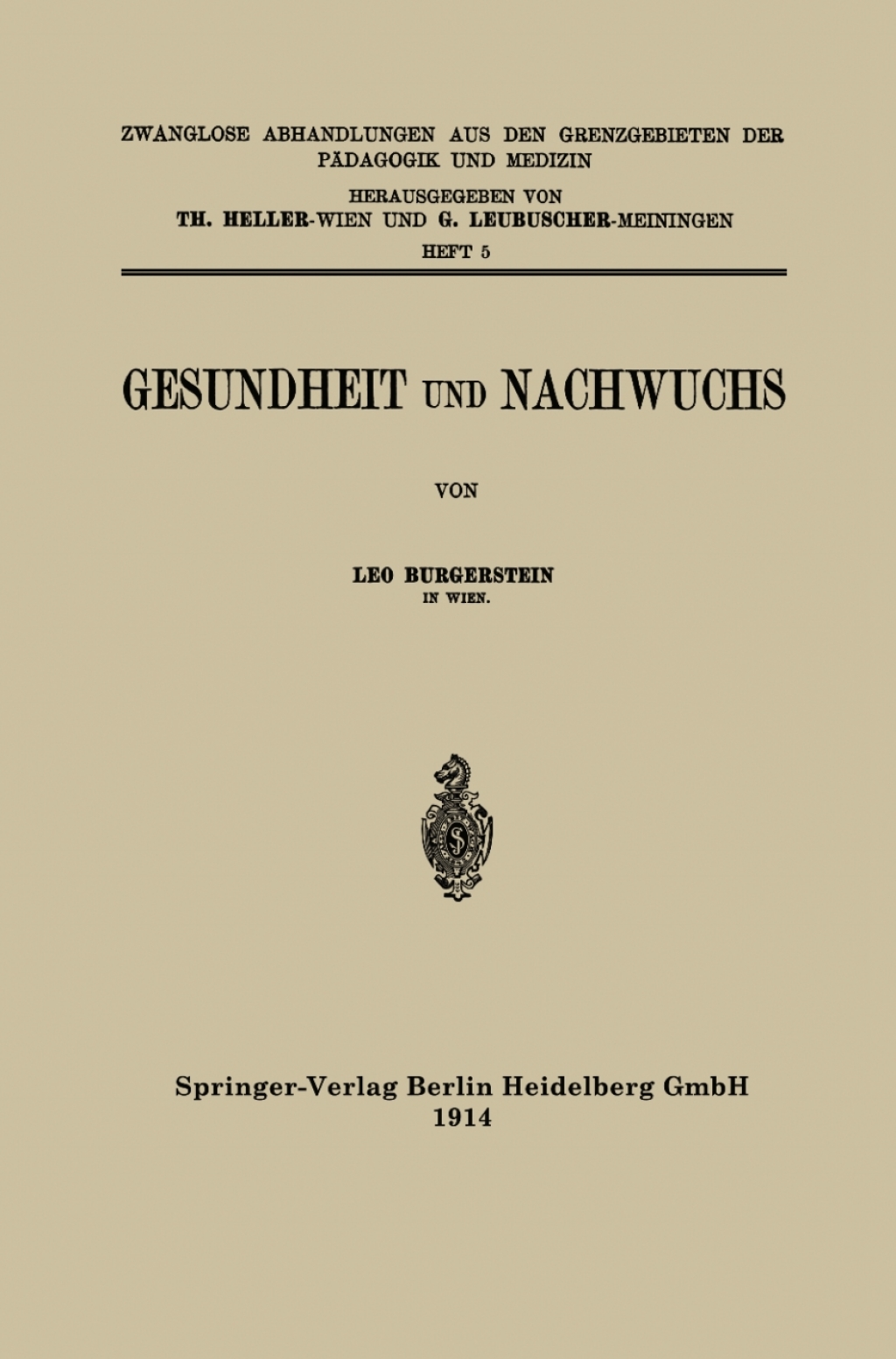Gesundheit und Nachwuchs 