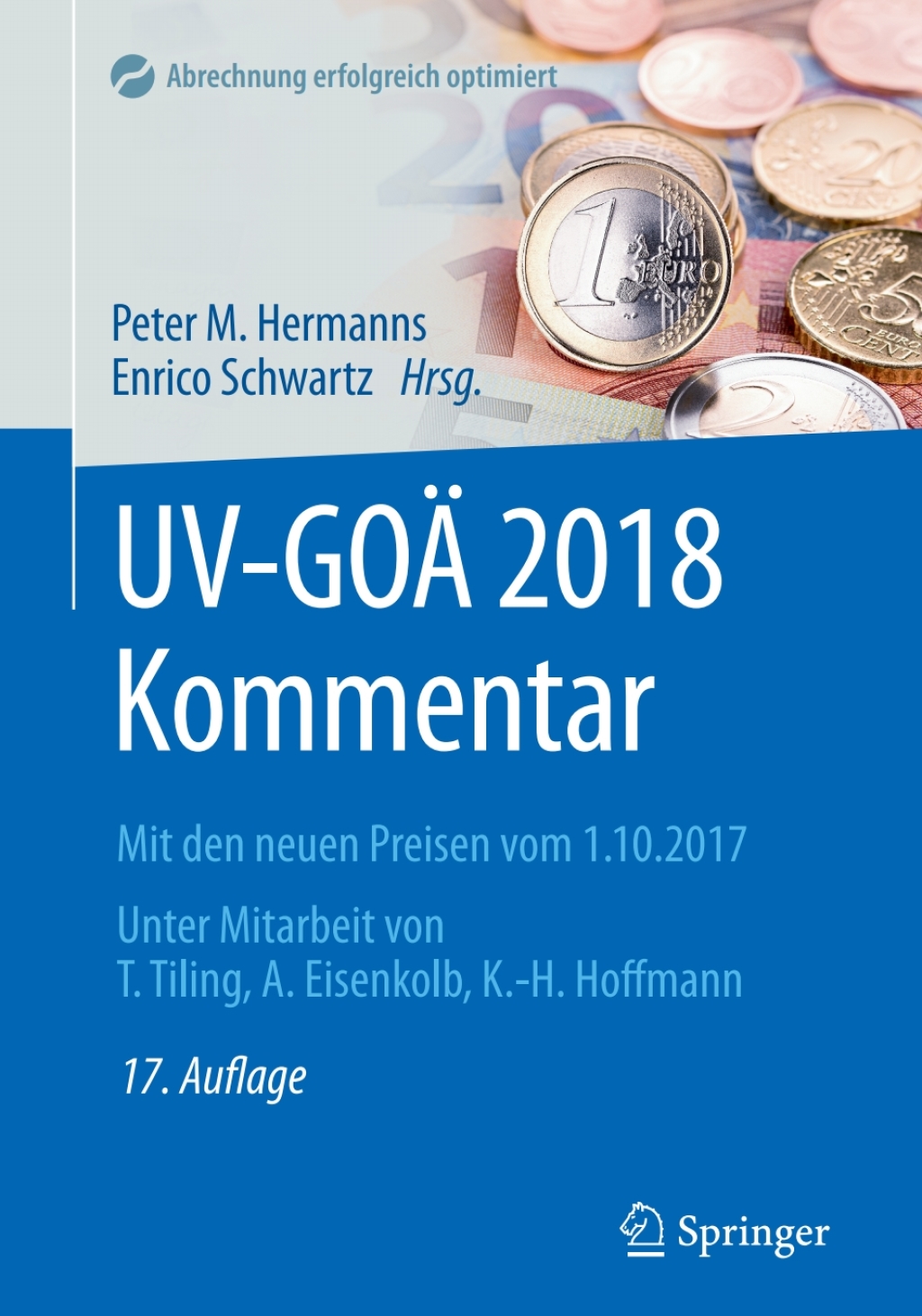 UV-GOÃƒâ€ž 2018 Kommentar Mit den neuen Preisen vom 1.10.2017 17th Edition